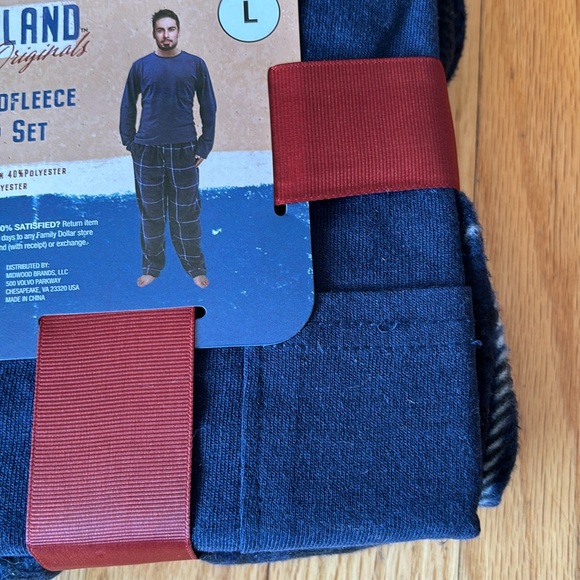 Men’s Highland originals Michael fleece sleep set - Picture 5 of 8